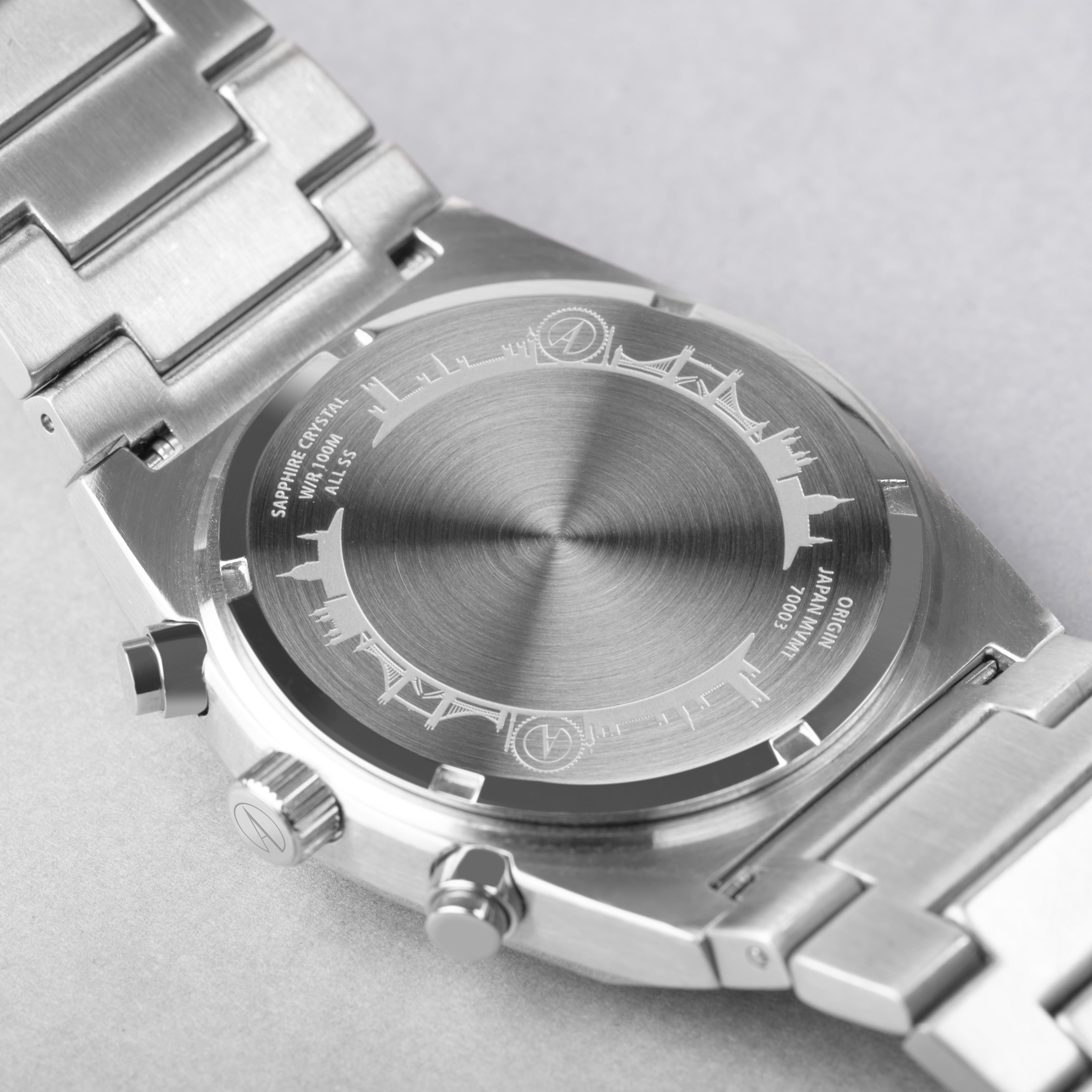 Chronograph - caseback
