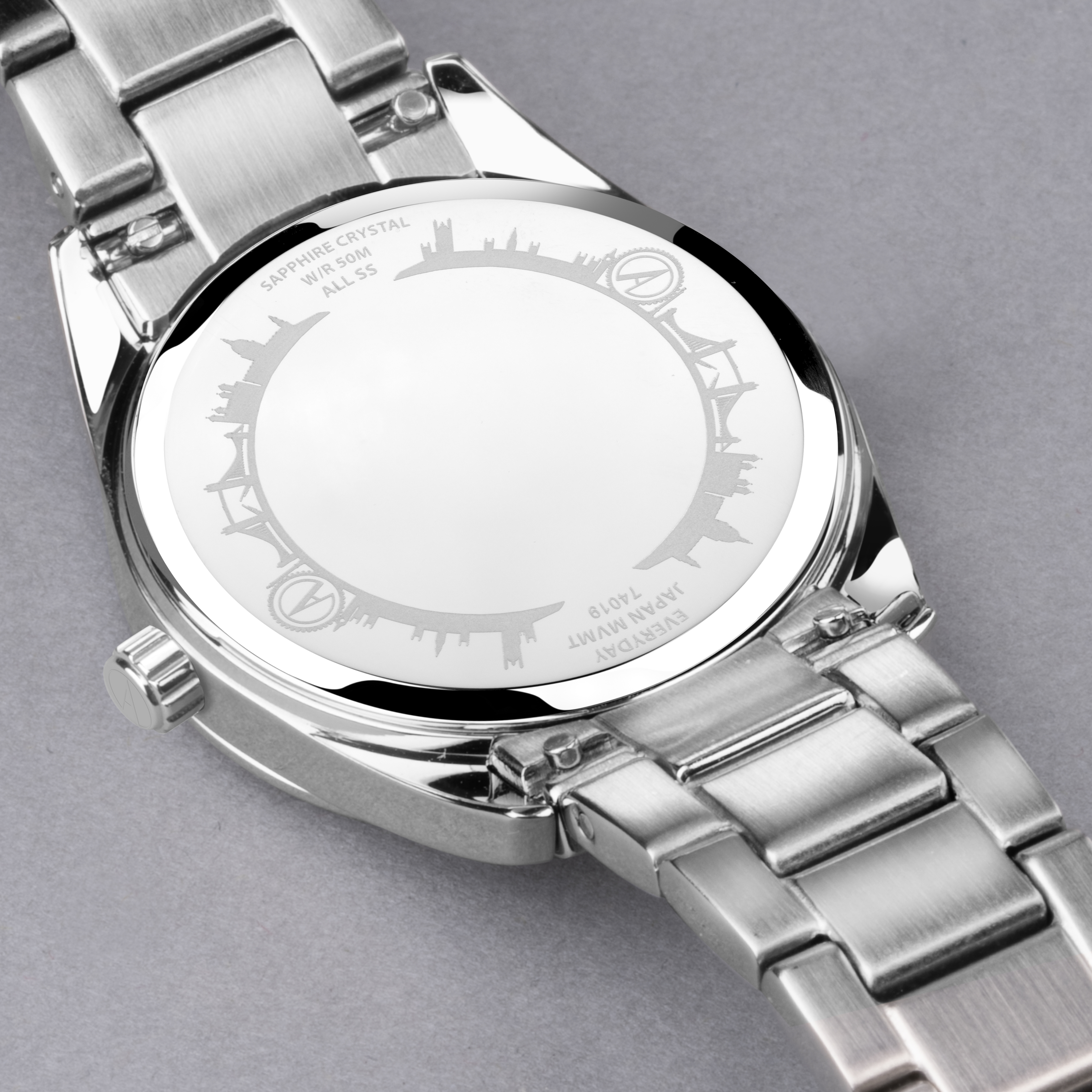 Accurist - caseback view